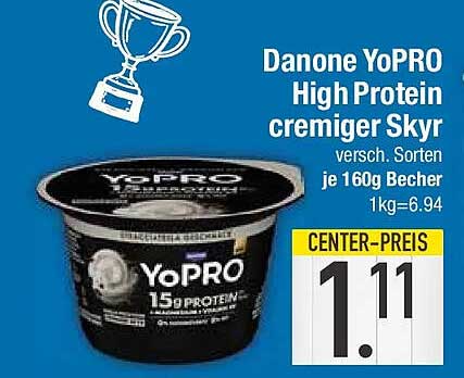 Danone YoPRO High Protein cremiger Skyr