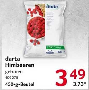 darta Himbeeren gefroren 450-g-Beutel
