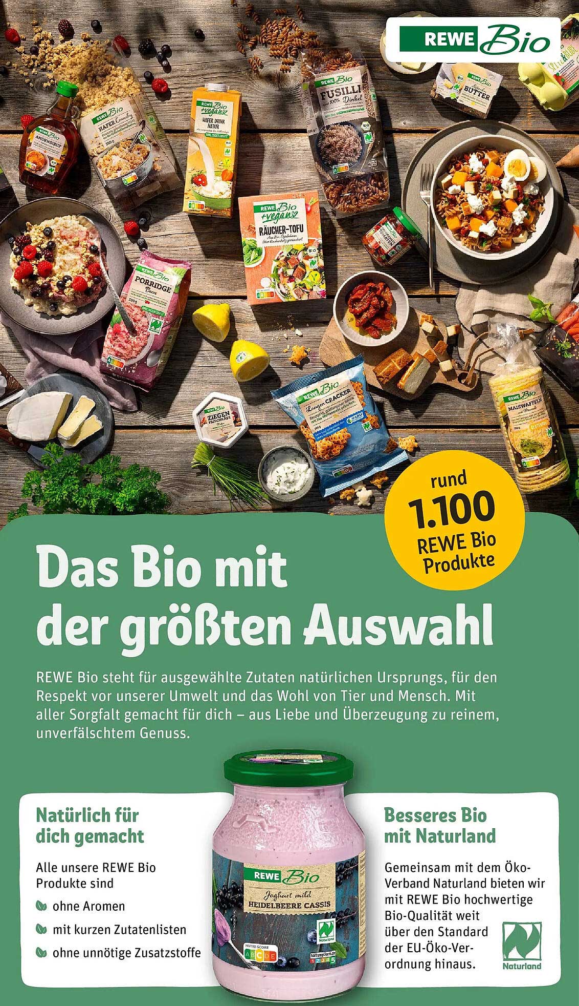 Das Bio mit der größten Auswahl