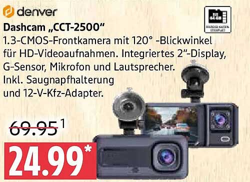 Dashcam „CCT-2500“