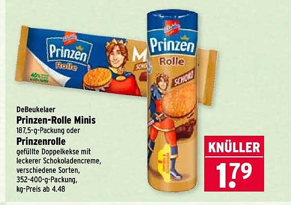 DeBeukelaer Prinzen-Rolle Minis