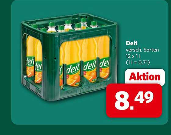 Deit versch. Sorten 12 x 1 l (1 l = 0,71)