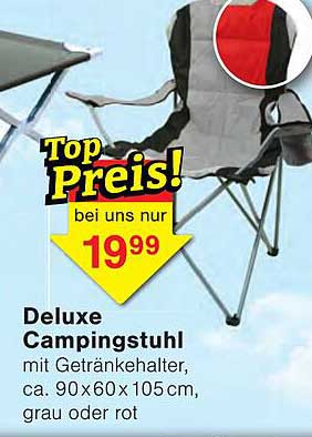 Deluxe Campingstuhl