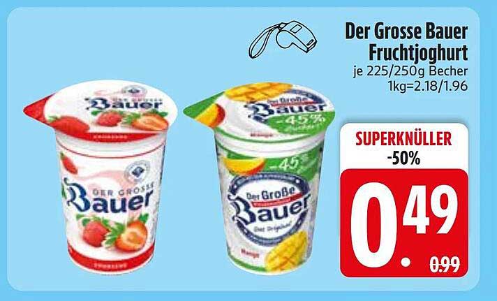 Der Grosse Bauer Fruchtjoghurt