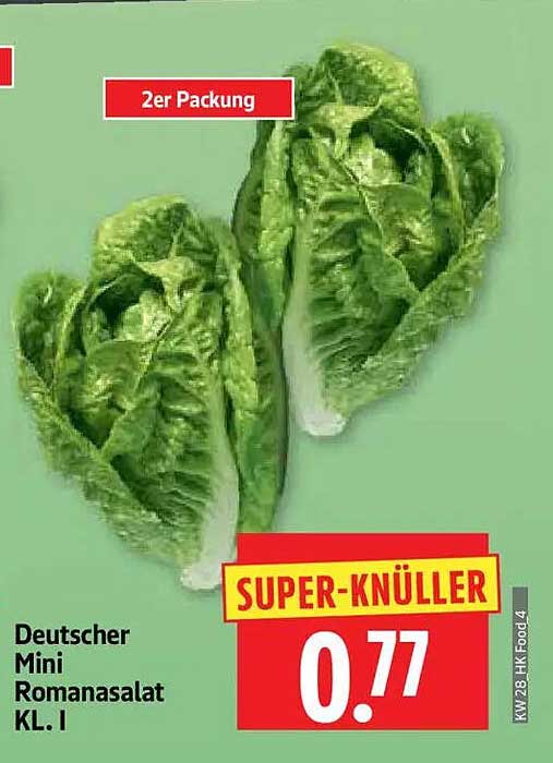 Deutscher Mini Romasalat KL. I