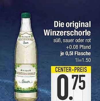 Die original Winzerschorle