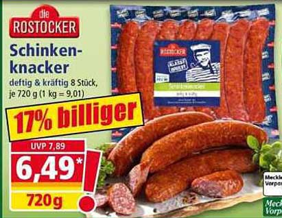 die ROSTOCKER Schinken-knacker