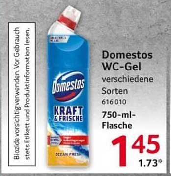Domestos WC-Gel verschiedene Sorten 616 010 750-ml-Flasche