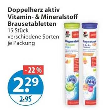 Doppelherz aktiv Vitamin- & Mineralstoff Brausetabletten