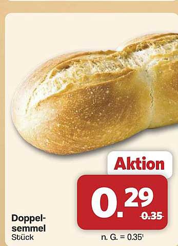 Doppelsemmel Stück