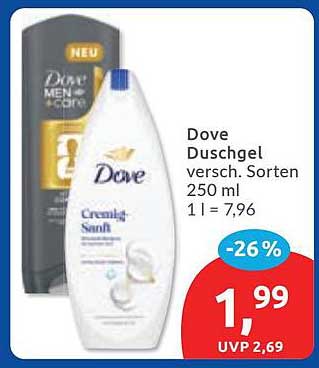 Dove Duschgel versch. Sorten 250 ml