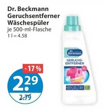Dr. Beckmann Geruchsentferner Wäschespüler je 500-ml-Flasche 1 l = 4.58