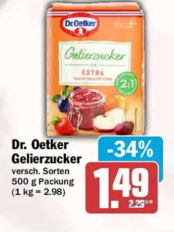 Dr. Oetker Gelierzucker