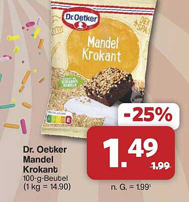Dr. Oetker Mandel Krokant