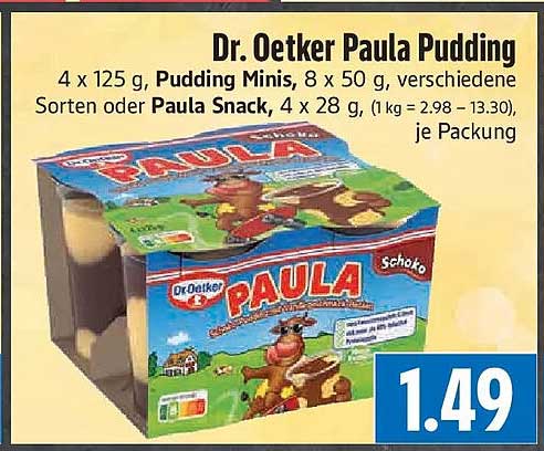 Dr. Oetker Paula Pudding