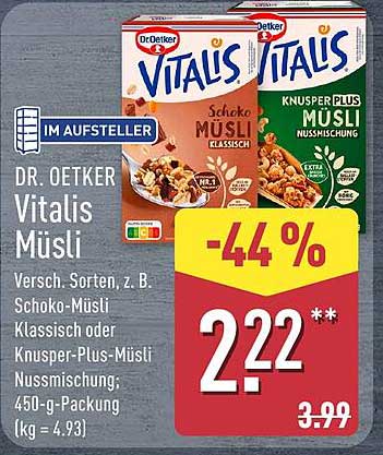 Dr. Oetker Vitalis Müsli