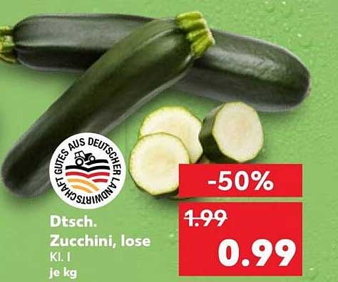 Dtsch. Zucchini, lose