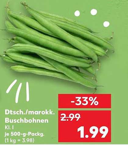 Dtsch./marokk. Buschbohnen
