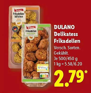 DULANO Delikatess Frikadellen