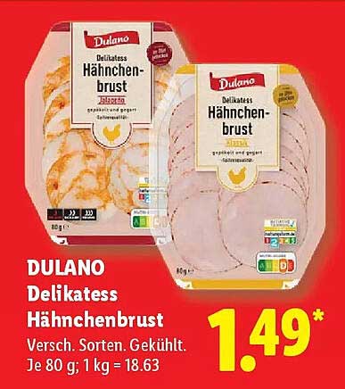 DULANO Delikatess Hähnchenbrust