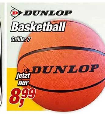 DUNLOP Basketball Größe: 7