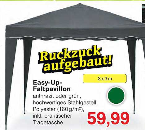 Easy-Up-Faltpavillon