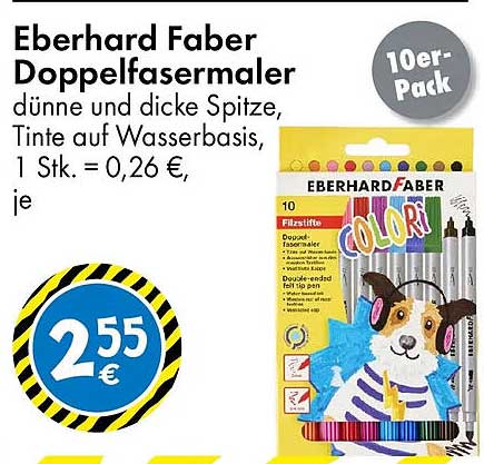 Eberhard Faber Doppelfasermaler