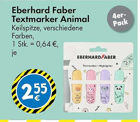 Eberhard Faber Textmarker Animal