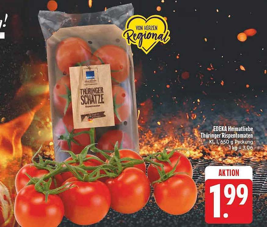 EDEKA Heimatliebe Thüringer Rispentomaten