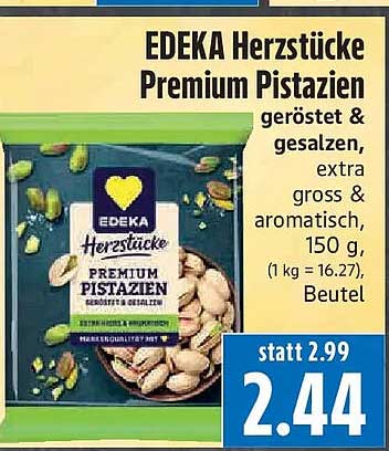 EDEKA Herzstücke Premium Pistazien