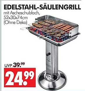EDELSTAHL-SÄULENGRILL