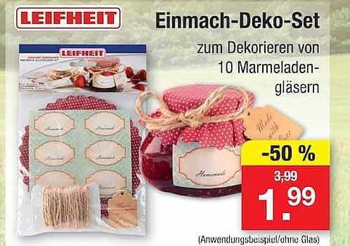 Einmach-Deko-Set