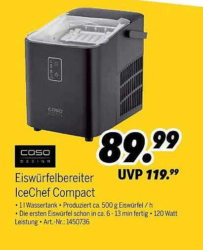 Eiswürfelbereiter IceChef Compact