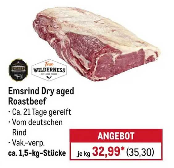 Emsrind Dry aged Roastbeef