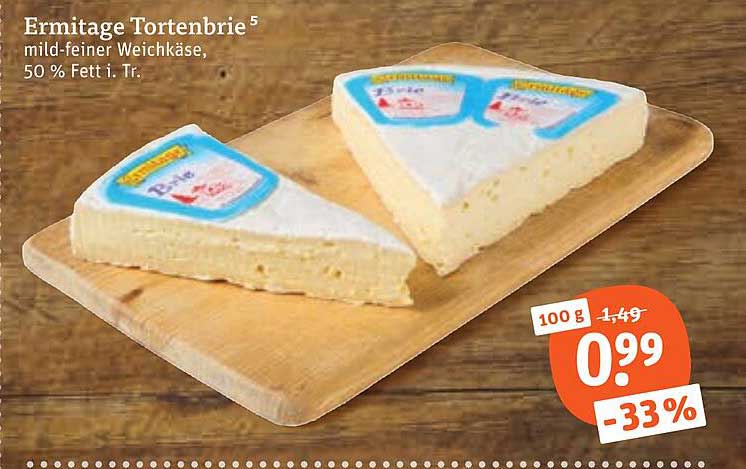 Ermitage Tortenbrie 50 % Fett i. Tr.