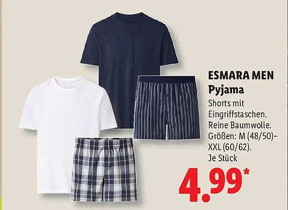 ESMARA MEN Pyjama