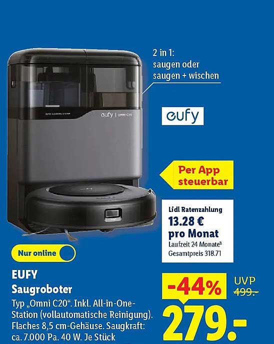 EUFY Saugroboter