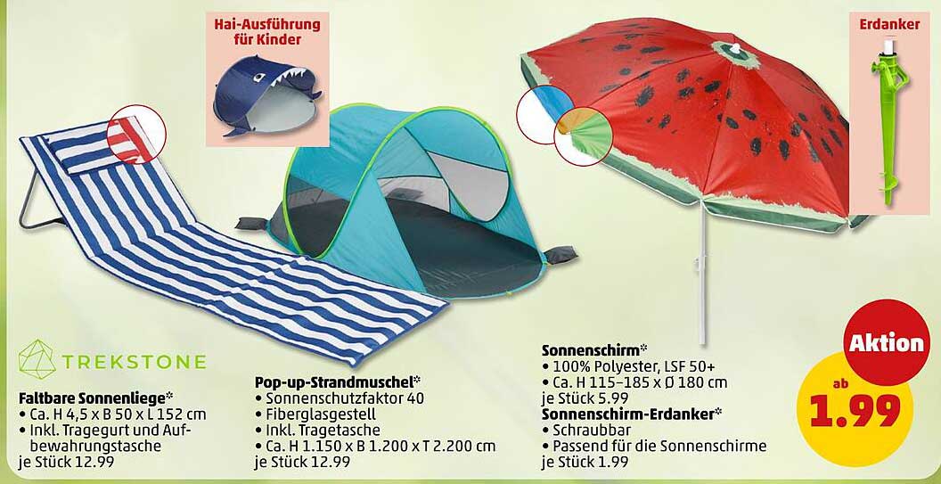 Faltbare Sonnenliege*
