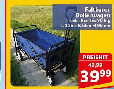 Faltbarer Bollerwagen
