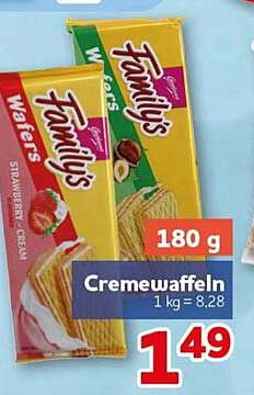 Familiy’s Wafers Cremewaffeln 180 g
