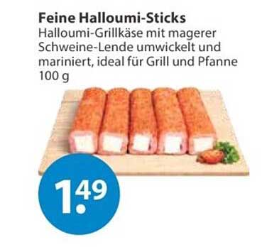Feine Halloumi-Sticks