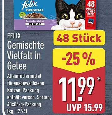 FELIX Gemischte Vielfalt in Gelee