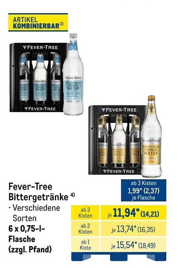 Fever-Tree Bittergetränke