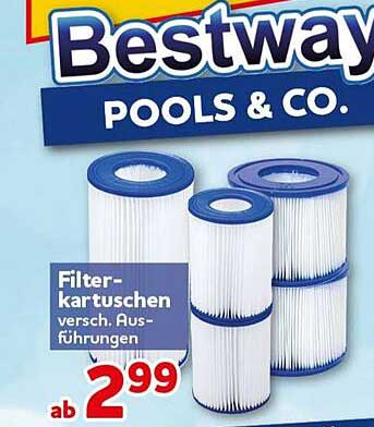 Filterkartuschen versch. Ausführungen