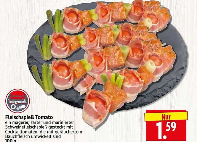 Fleischspieß Tomato