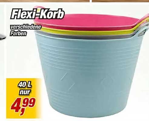 Flexi-Korb verschiedene Farben