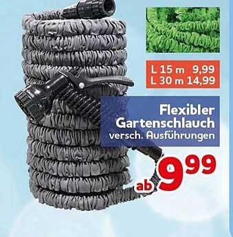 Flexibler Gartenschlauch versch. Ausführungen