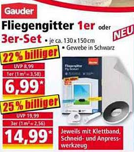 Fliegengitter 1er oder 3er-Set