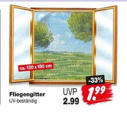 Fliegengitter UV-beständig