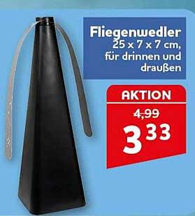 Fliegenwedler 25 x 7 x 7 cm, für drinnen und draußen